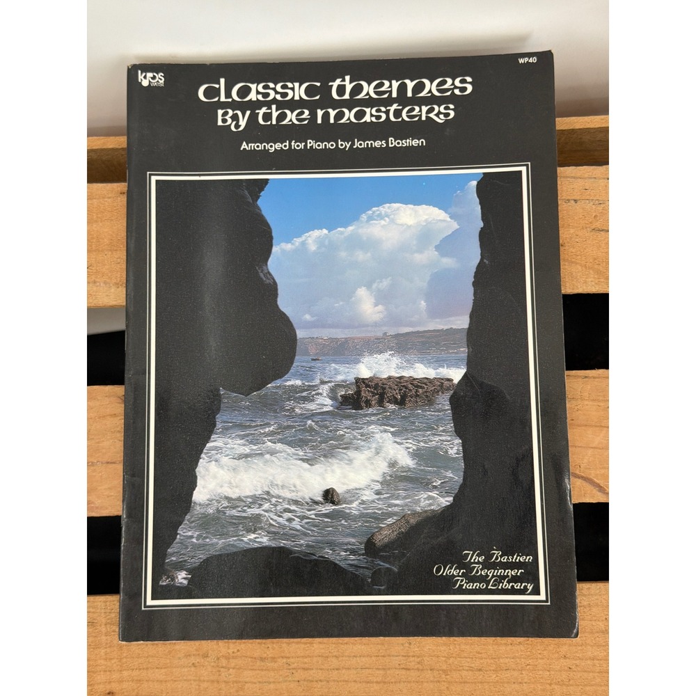 James Bastien Classic Themes By the Masters Piano Sheet Music WP40 Level 1 Book
